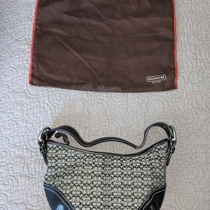 Black Coach shoulder bag
